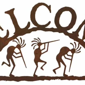 Kokopelli Address Sign