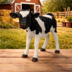 Standing Cow Garden Statue