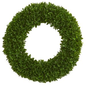 Tea Leaf Wreath UV Resistant (Indoor / Outdoor) 19.5”