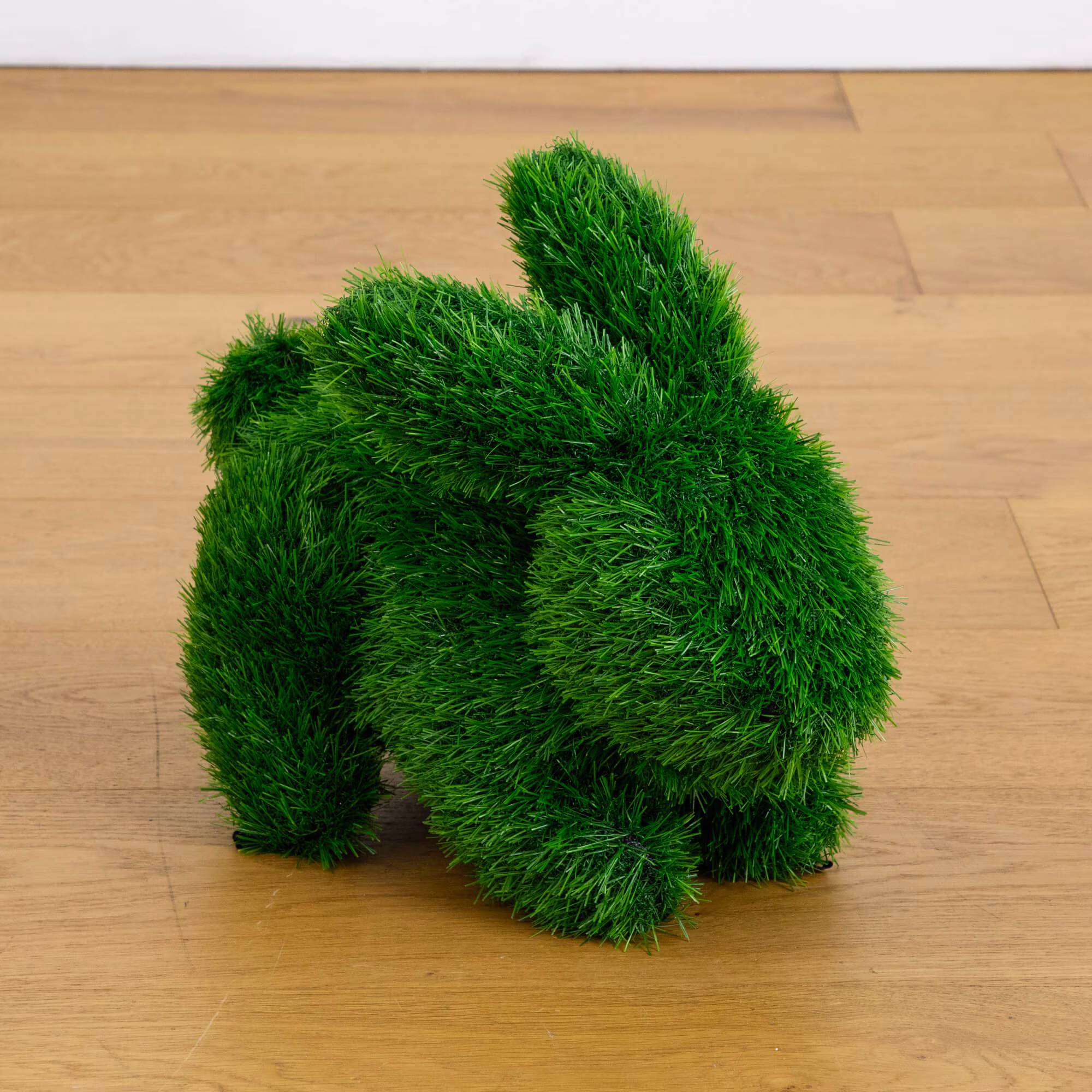 UV Resistant Artificial Grass Garden Plush Topiary Bunny Rabbit 13" (Indoor/Outdoor)