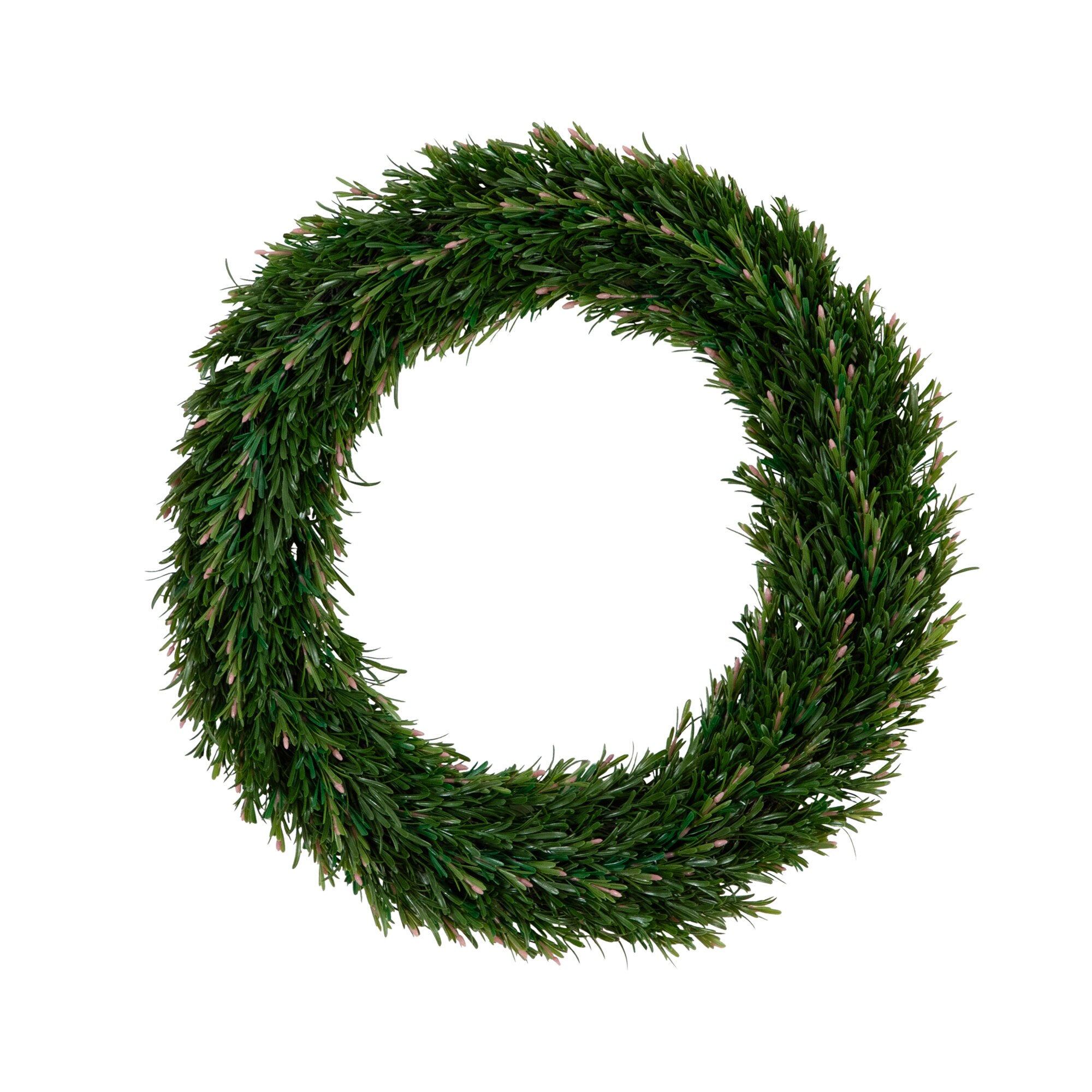 UV Resistant Rosemary Artificial Wreath