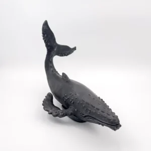 Black Whale Ceramic Sculpture by Bronwen Weber