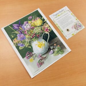 Bouquet in Daffodil Vase - 11″ x 14″ Art Print