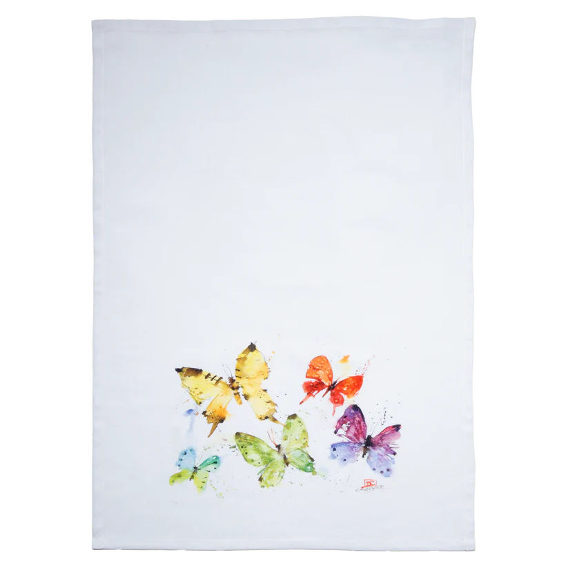 Butterflies Tea Towel