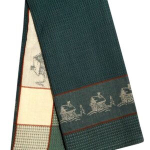 Cabin Jacquard Woven Kitchen Towel (Pack of 6)