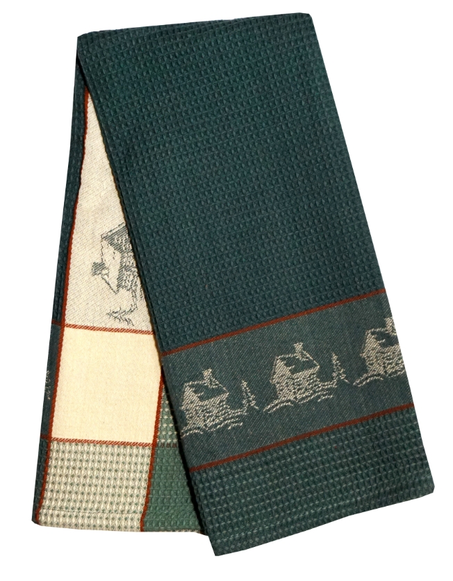 Cabin Jacquard Woven Kitchen Towel (Pack of 6)