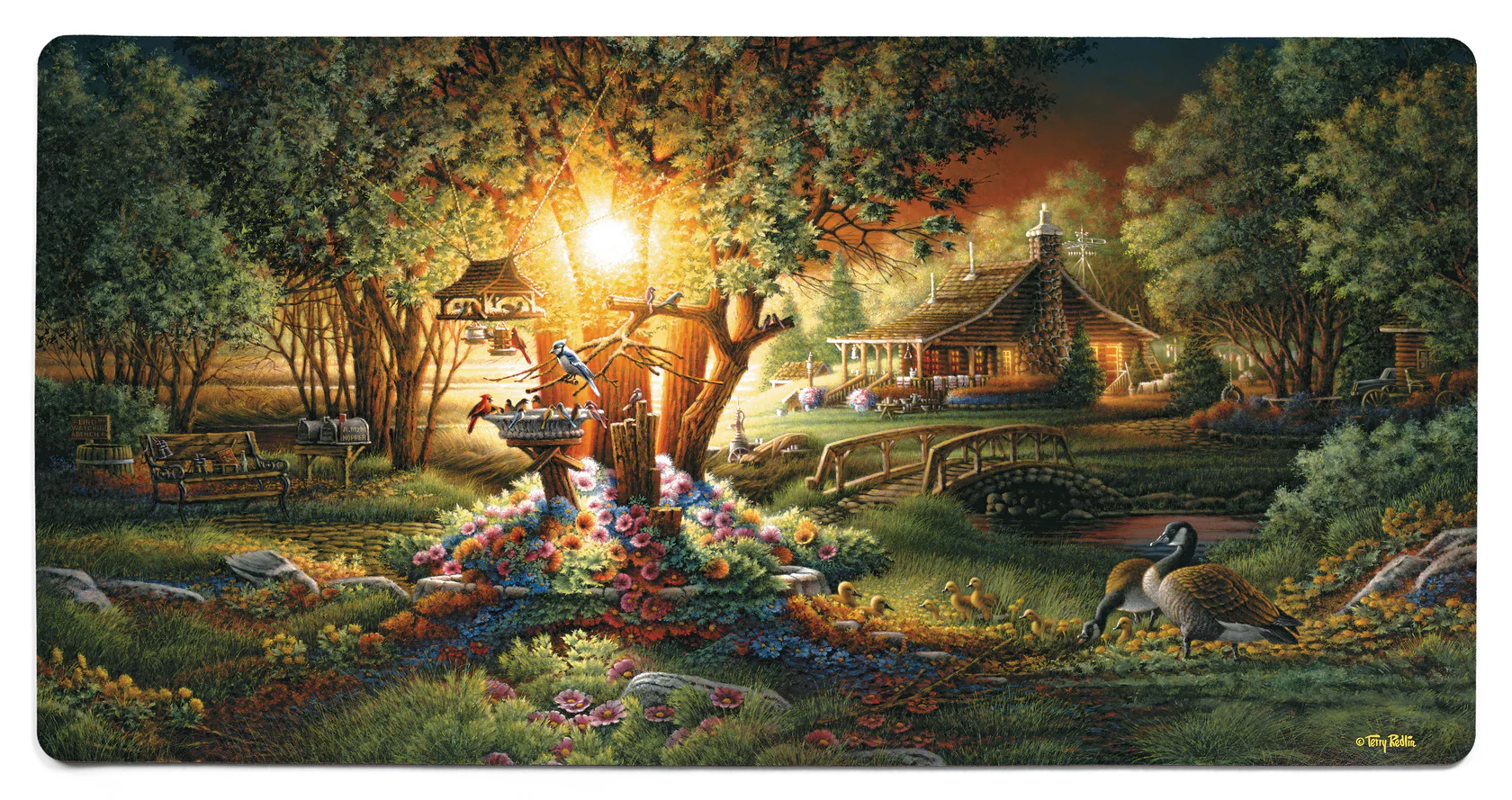 The Colours of Spring - 2×4 Floor Mat