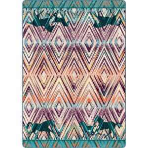 Cowboy Love OKA - Multi - Western Area Rug