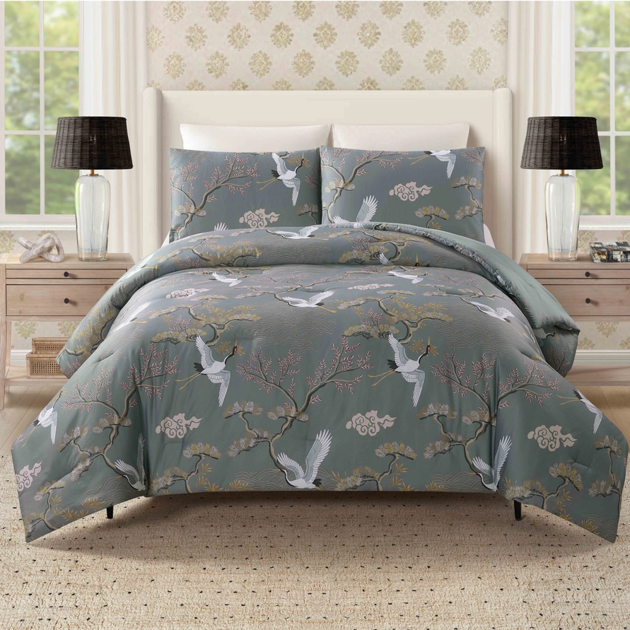 Cranes Comforter Set - Dee Ocleppo