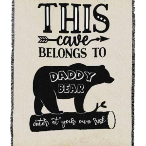 Daddy Bear Blanket 72" x 52"
