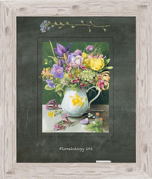 Daffodil Vase - Framed Print