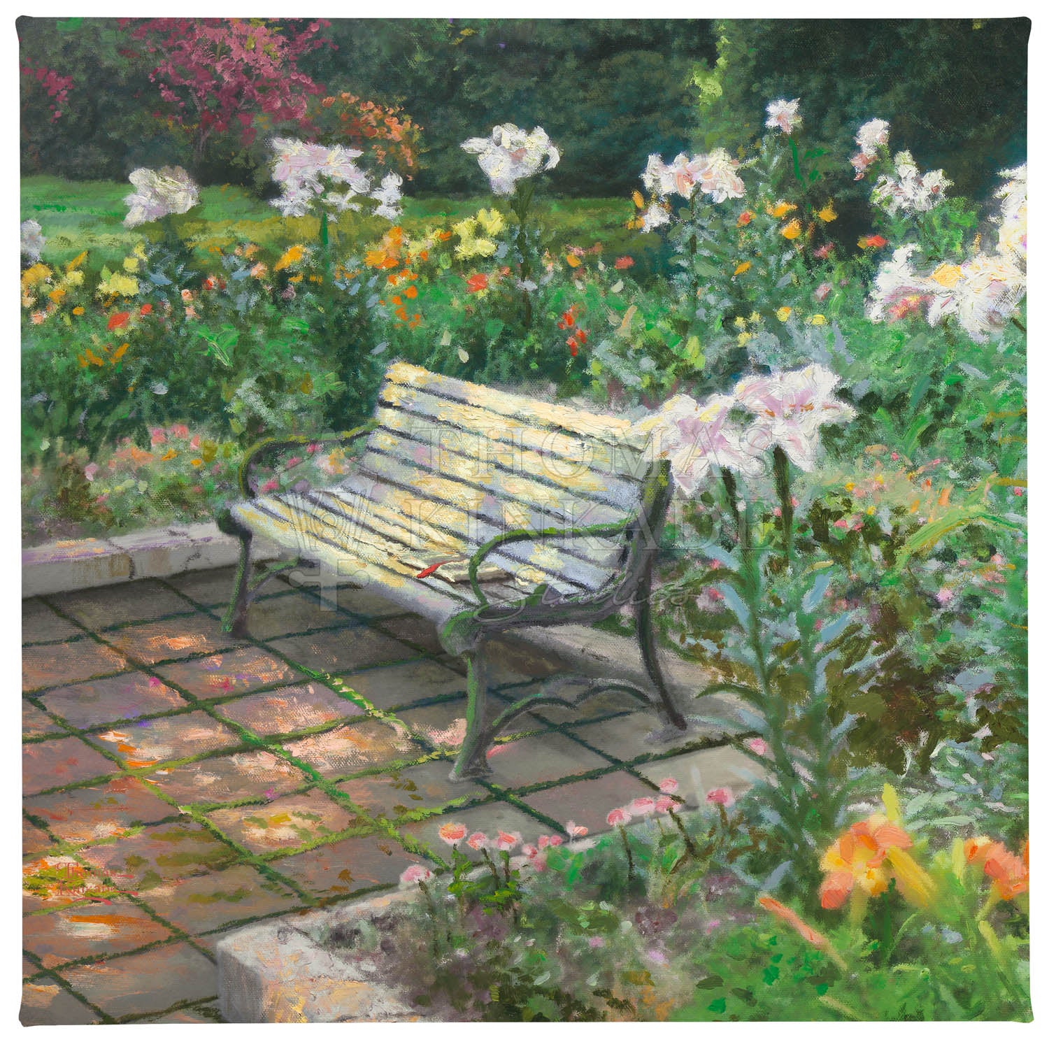 Eternal Springtime - 14" x 14" Gallery Wrapped Canvas