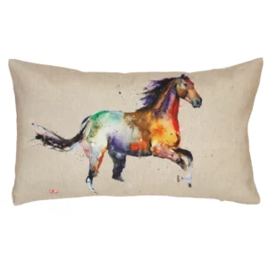 Free Spirit Outdoor Horse Pillow 14" x 26" (Set of 2)
