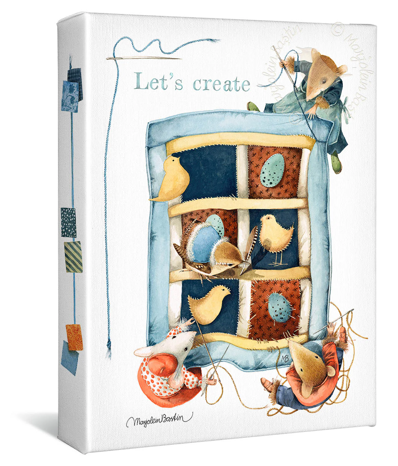 Let's Create - 12" x 9" - Gallery Wrapped Canvas