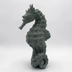 Liberty Seahorse Ceramic Sculpture by Bronwen Weber