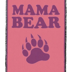 Mama Bear Blanket 72" x 52"