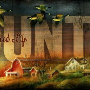 Nostalgic Country - 12" x 30" Wood Sign