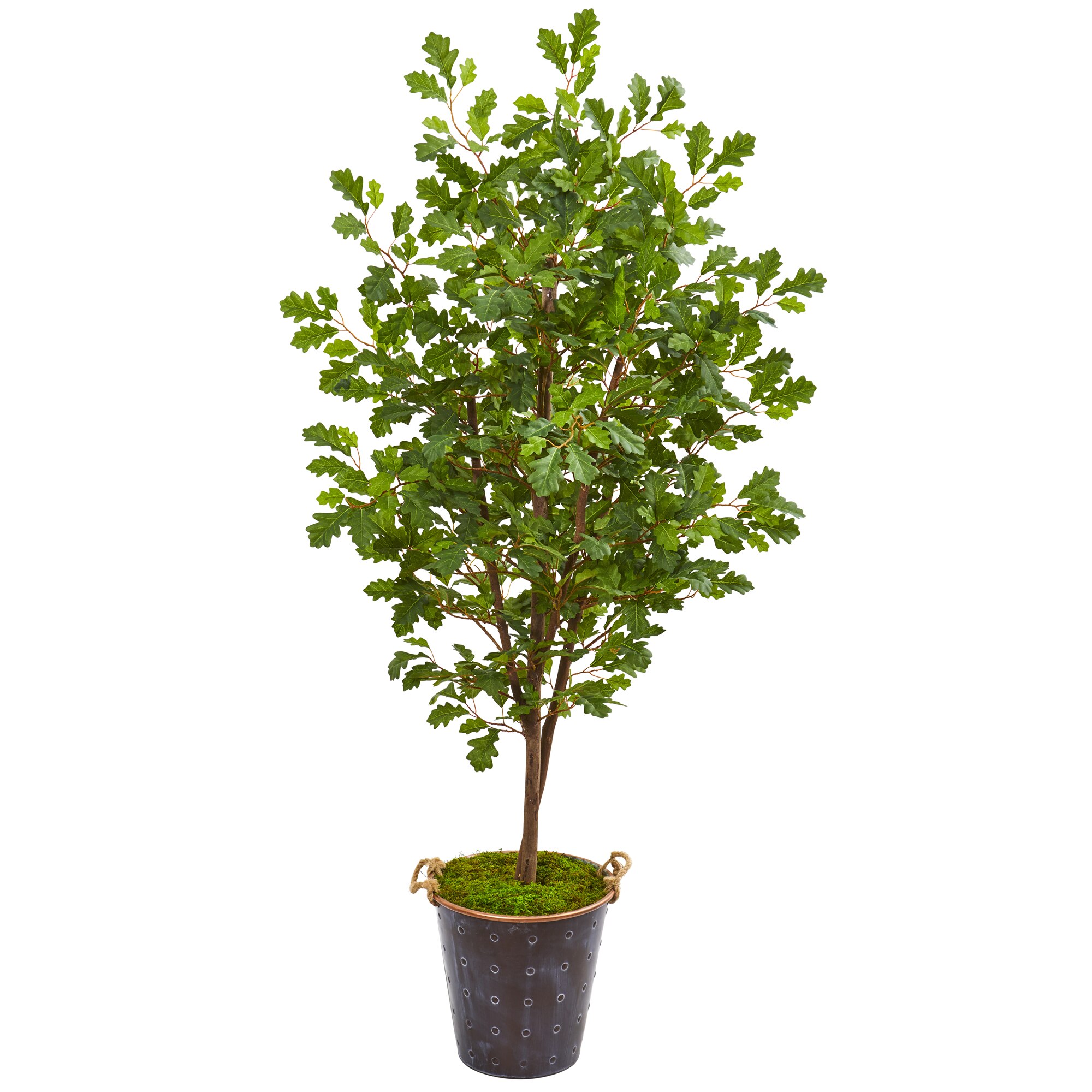 68β Oak Artificial Tree in Decorative Planter