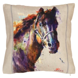 Pancho Horse Outdoor Pillow 18″ x 18″ (Set of 2)