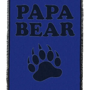 Papa Bear Blanket 72" x 54"