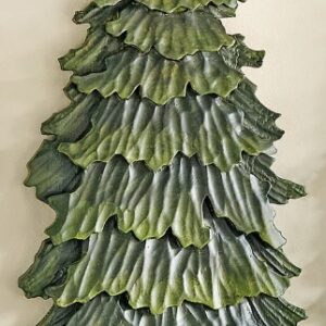 Pine Forest Carved Wood Wall Art - Large
