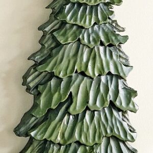 Pine Forest Carved Wood Wall Art - Medium