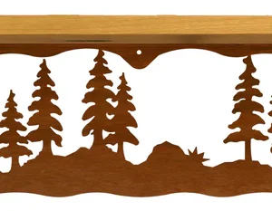 Pine Forest 34" Shelf