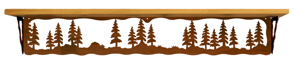 Pine Forest 42" Shelf