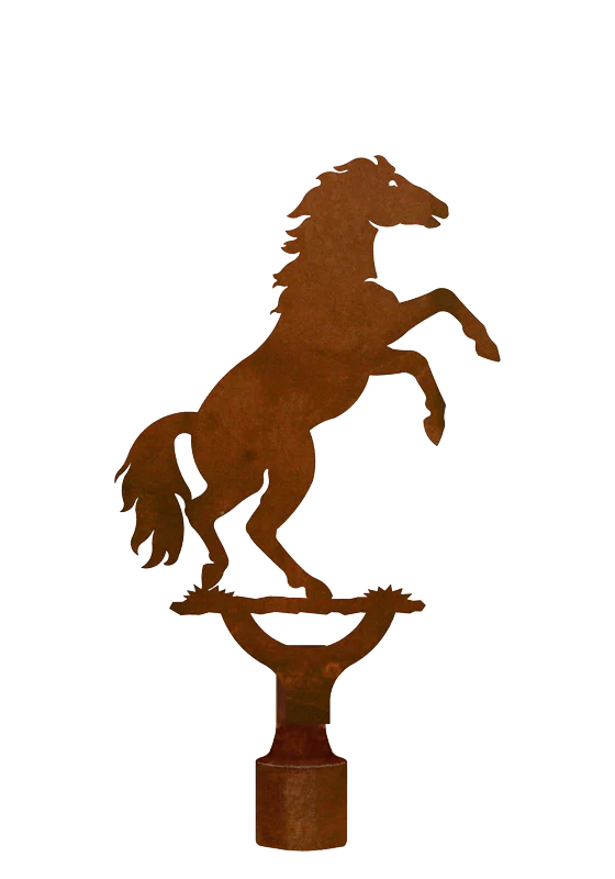 Rearing Horse Finial