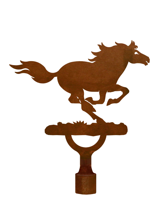 Running Horse Finial