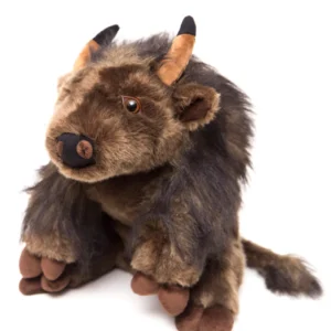 Sitting Buffalo Stuffed Animal