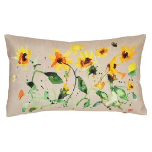Sunflower Patch Outdoor Pillow 14″ x 26″ (Set of 2)