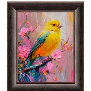 Sunlit Song - Warbler - Limited Edition Canvas