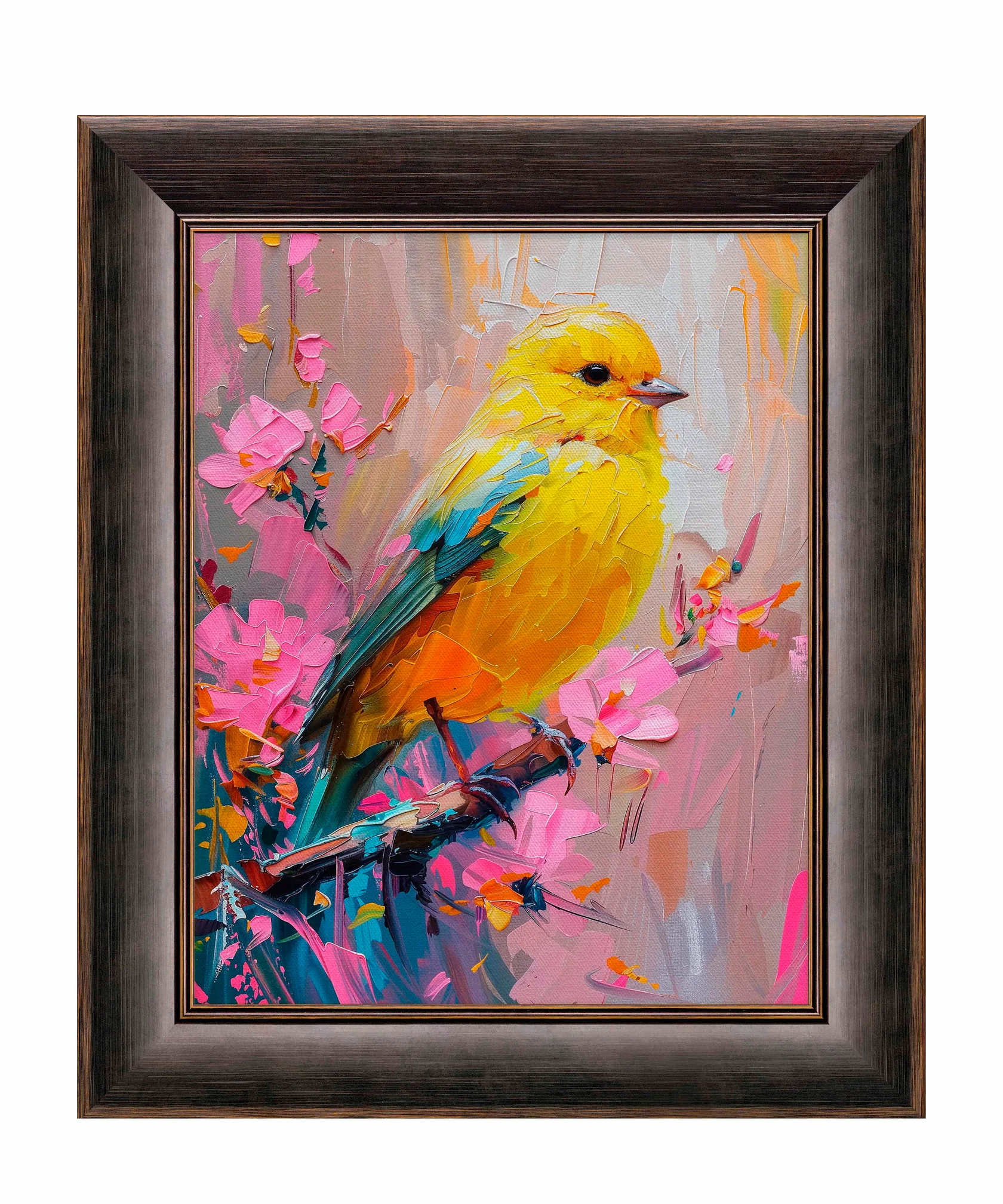 Sunlit Song - Warbler - Limited Edition Canvas