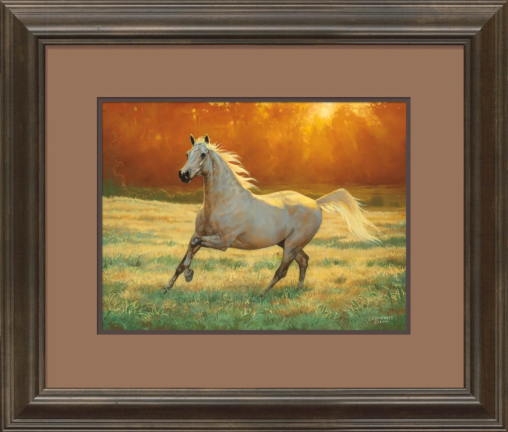 That's My Horse - Arabian Gray - Limited Edition Paper