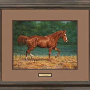 That's My Horse - Quarter Horse - Sorrel - Limited Edition Paper