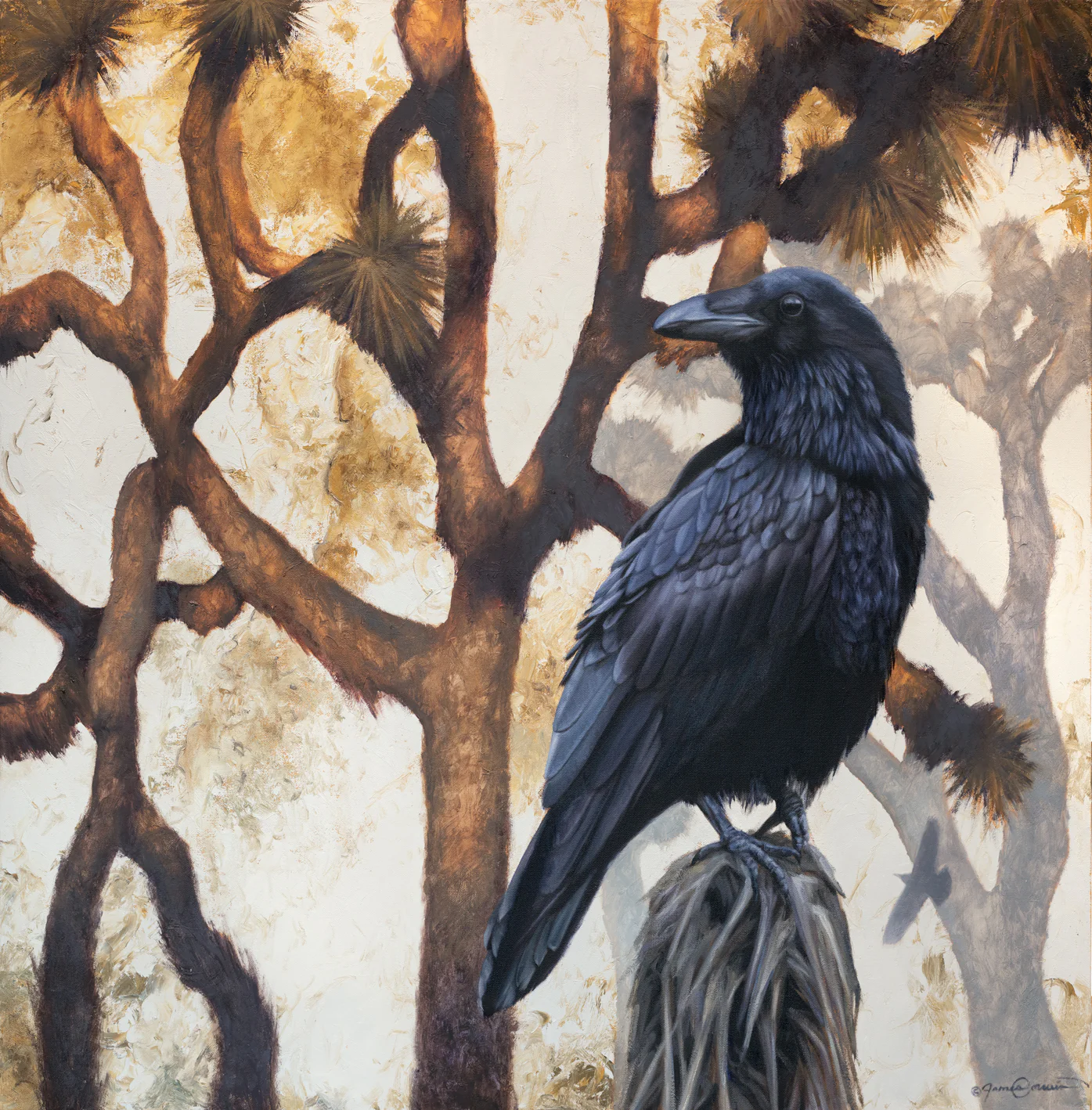 The Ravens of Joshua Tree - Open Edition Print by James Corwin