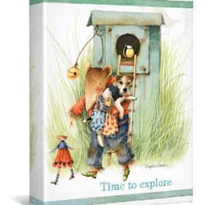 Time to Explore - 12" x 9" - Gallery Wrapped Canvas