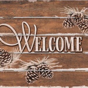 Welcome Pinecones - 18" x 22" Pallet Wall Art