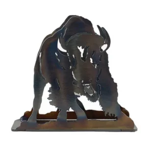 Buffalo Charging Napkin Holder