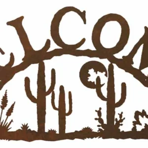 Desert Moon Address Sign