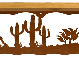 Desert Scene 34" Shelf