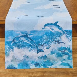 Dolphins Table Runner