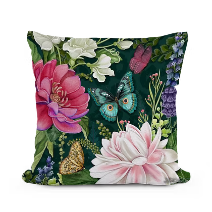 Garden Flowers (Mystical) Pillow