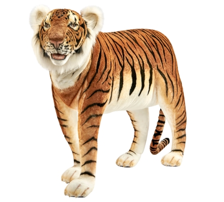 Hansa Bengal Tiger Standing Life Size Ride-On 54.6"L