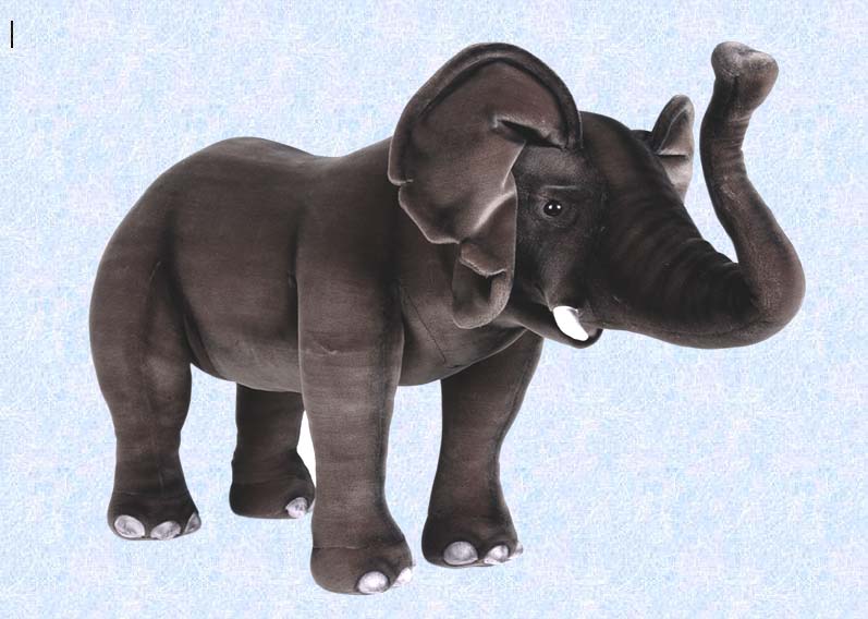 Hansa Elephant Life Size Ride-On 47''L