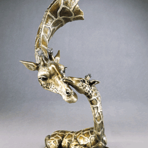 Little One - Giraffe - Sculpture by Mark Hopkins