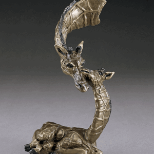 Little One (Small) - Giraffe - Sculpture by Mark Hopkins