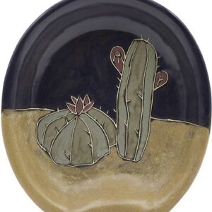 Mara Stoneware Spoon Rest - Cactus