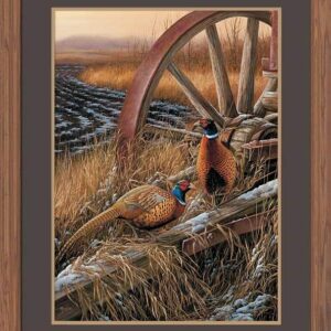 Rustic Outlook - Pheasants - 17″ x 23″ GNA Premium Print
